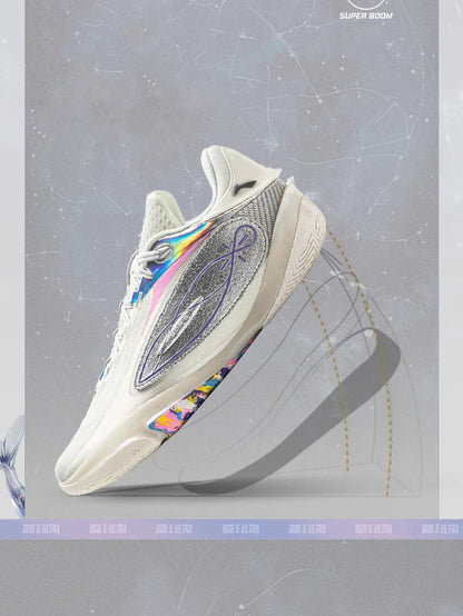 Men's WADE 808 5 ULTRA Professional Basketball Shoes SUPER BOOM Cushioning Wearable LiNing Sneakers Sport Shoes ABAV015