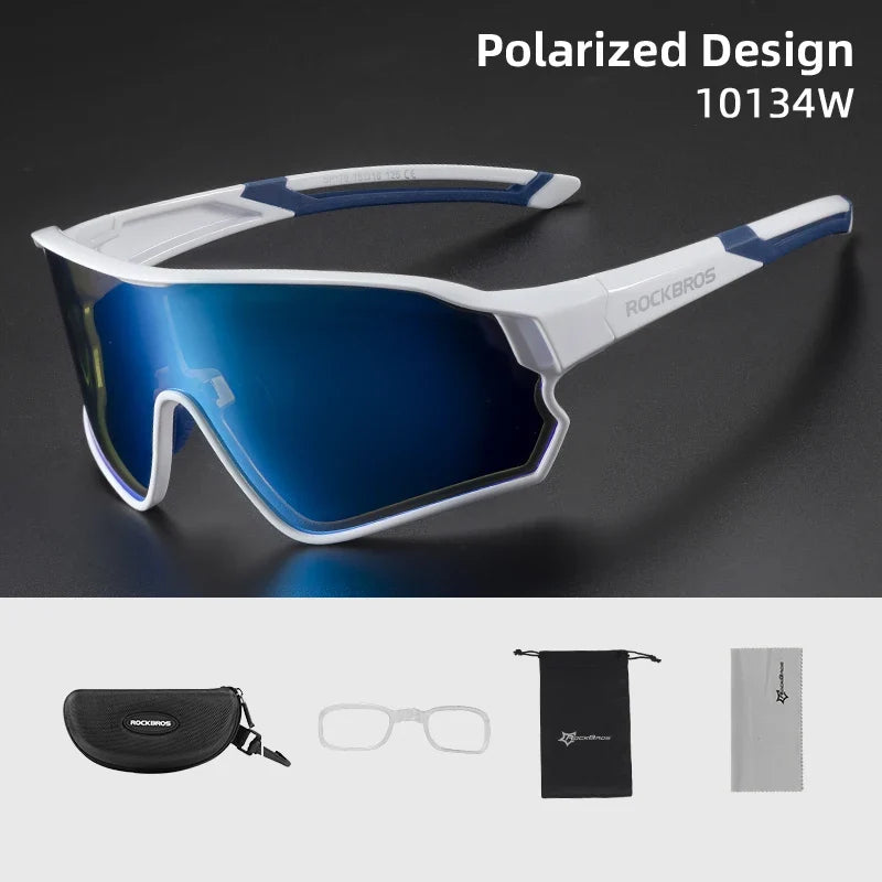 Polarized Glasses UV400 Sunglasses Sport Protection Glasses Bicycle Eyewear Outdoor Hiking Camping Golf Cycling Goggles