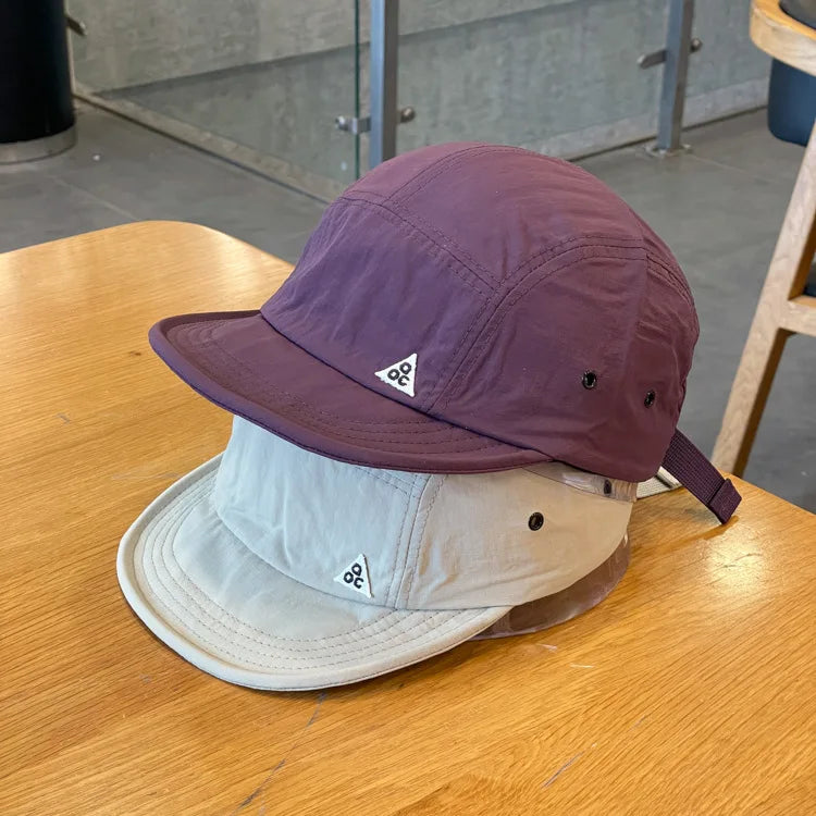 Japanese Quick Drying Baseball Hat Women Men Summer Outdoor Sunscreen Casual Versatile 5-flap Tooling Camping Hat