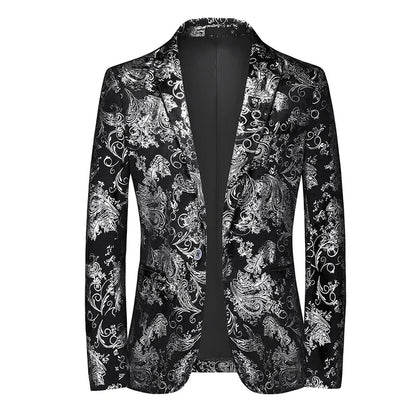 2026 New Men's Red Single-breasted V-neck Blazer Coat, Asian Fit Wedding Party Dress Jacket M-6XL New Arrivals