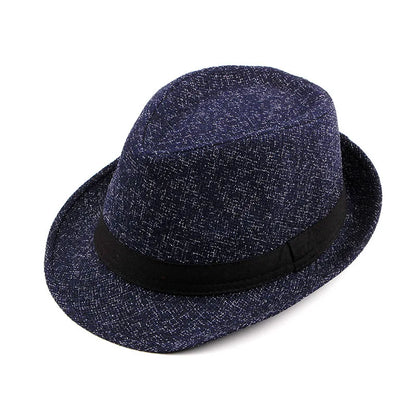 Spring Summer Wool Wedding Hat for Mid-Aged Men Couple Fashion Autumn Winter Party Plaid Luxury Design Jazz Hat Fedora Hat Women