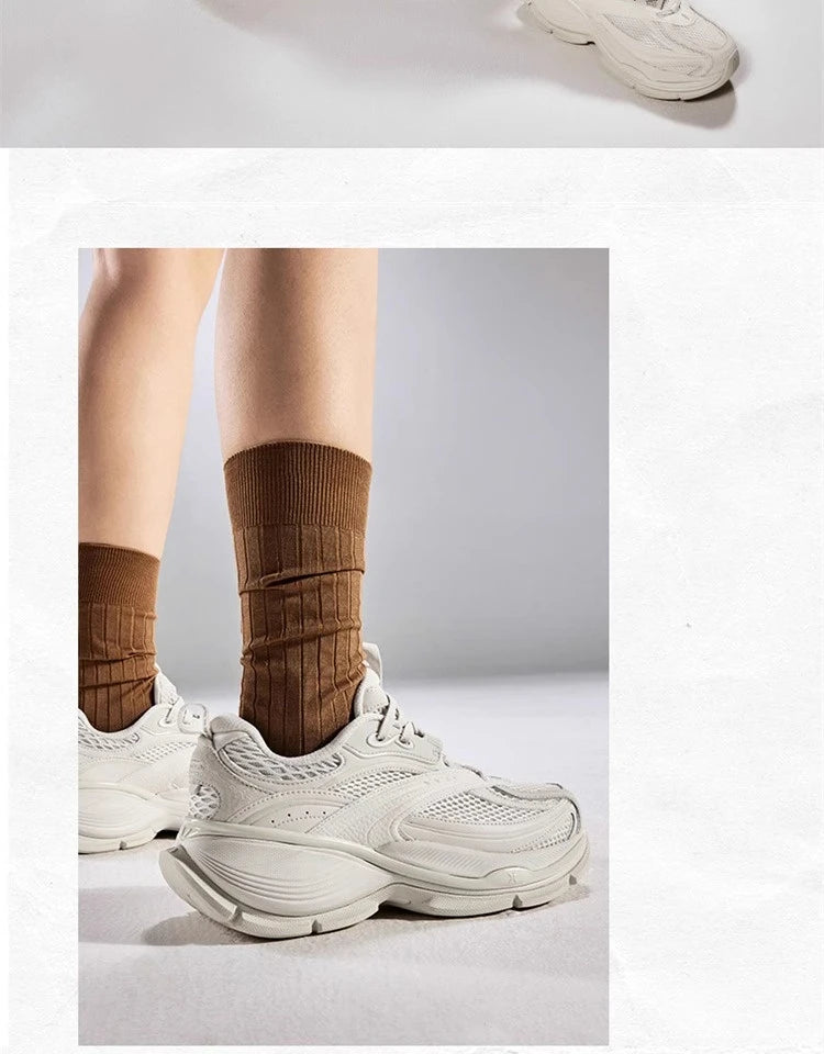 2.0 Street Shoes For Men 2025 Winter Comfortable Height-increasing Mesh Breathable Retro Sneakers 875219320012