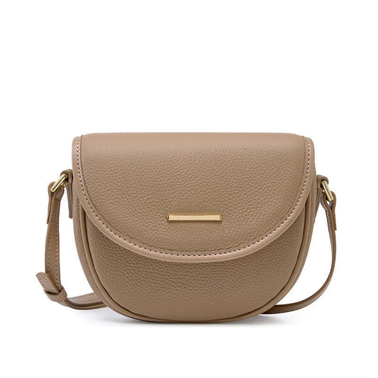 Women's Genuine Leather Handbag Luxury Bucket Style Casual Lady Fashion Shoulder Crossbody Messenger Bag for Girls 2025 Hot Sale