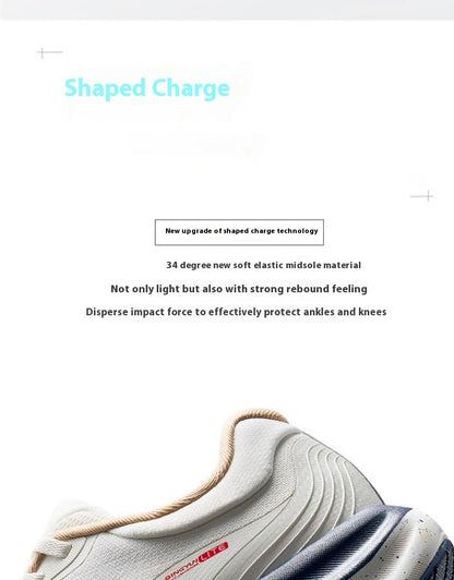 Running Shoes For Men 2025 Spring Cushioning Wear-Resistant Lightweight Comfortable Sneakers 975219110056