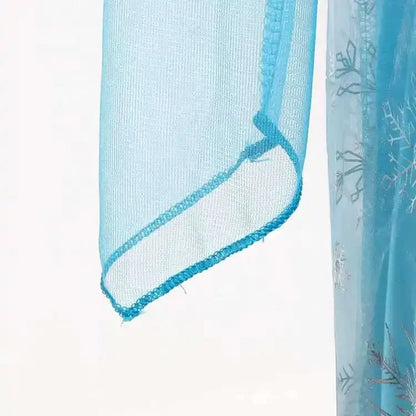 Elsa Dress for Girls Birthday Role Snow Queen Elsa Princess Dresses Kids Halloween Carnival Easter Party Dress Up Girls Costume