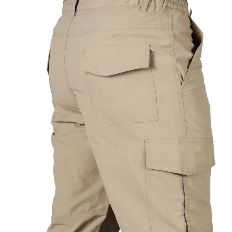 Male Cargo Pants Men Army Military Tactical Pants Streetwear Jogger Trekking Hiking Mountain Work Tourism Trousers Slim Fit