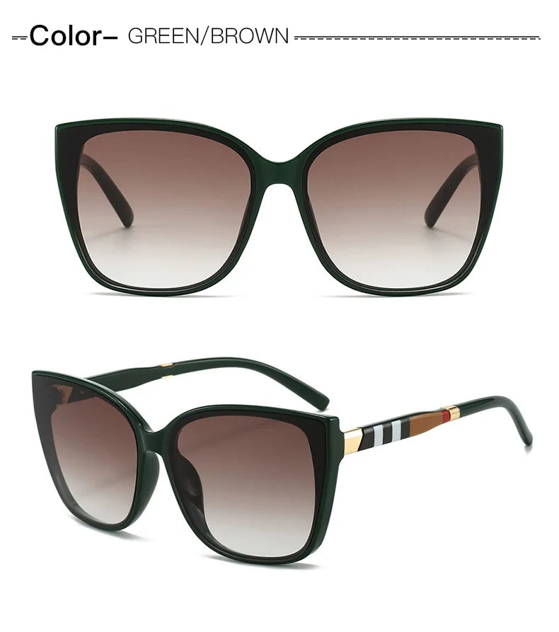 Trendy CAT EYE Sunglasses for women men UV400 Unisex Outdoor Eyewear with UV Protection Fashionable