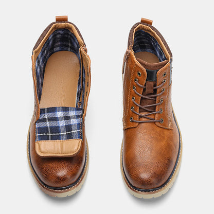 Comfortable Non-Slip Men's Boots New Spring Men Ankle Boots