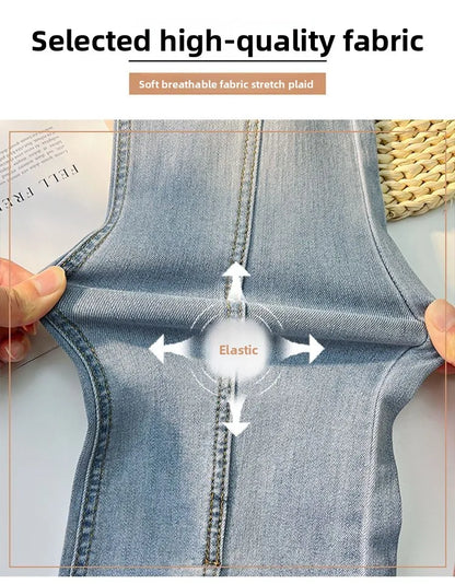Women Autumn Y2K Slim Flared Denim Trouser Raw Edge Vintage Sexy Minimalist Pant Grunge High Waist Solid High Street Retro Jeans