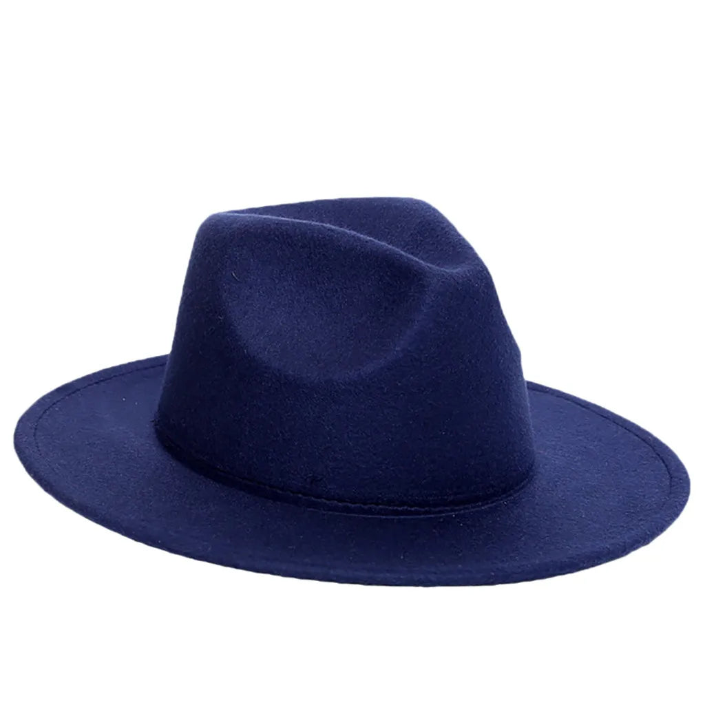 Women Fedora Hat Autumn Winter Luxury Men Top Hats Trendy Formal Wedding Decorate Black Green Panama Cap New Sombreros De Mujer