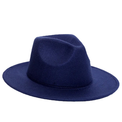 Women Fedora Hat Autumn Winter Luxury Men Top Hats Trendy Formal Wedding Decorate Black Green Panama Cap New Sombreros De Mujer
