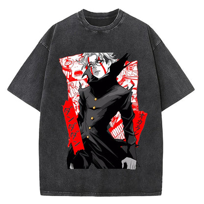 Dandadan Okarun T-shirt Men Japanese Anime T Shirt Cartoon High Quality Cotton EU Size Tshirt Aesthetic Fashion Tee Male
