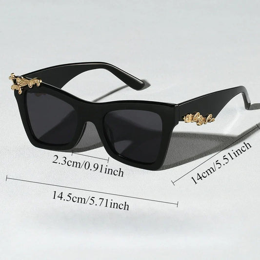 New Luxury Brand Oversized Square Casual Leisure Style Vintage Sunshade UV400 Sun Glasses Men High Quality Eyewears Gafas