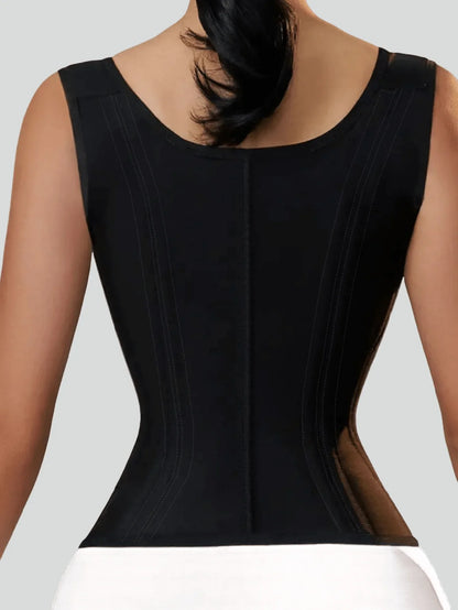 Women Latex Waist Trainer Corset Tummy Control Body Shaper Shapewear Colombianas fajas Slimming Girdle Zipper Flat Belly Belt