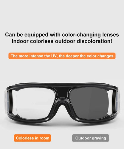 Basketball Eyewear Goggles Customizable Myopia Anti-blue Light Sports Glasses Frames Adjustable Soccer Goggles Frame 1577