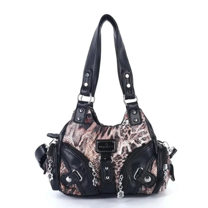Vintage Women Handbags Soft Bag Small Top-handle Purse Fashion Satchel Multi-Pockets Shoulder Bag Hobos Phone Pack Tote Bag