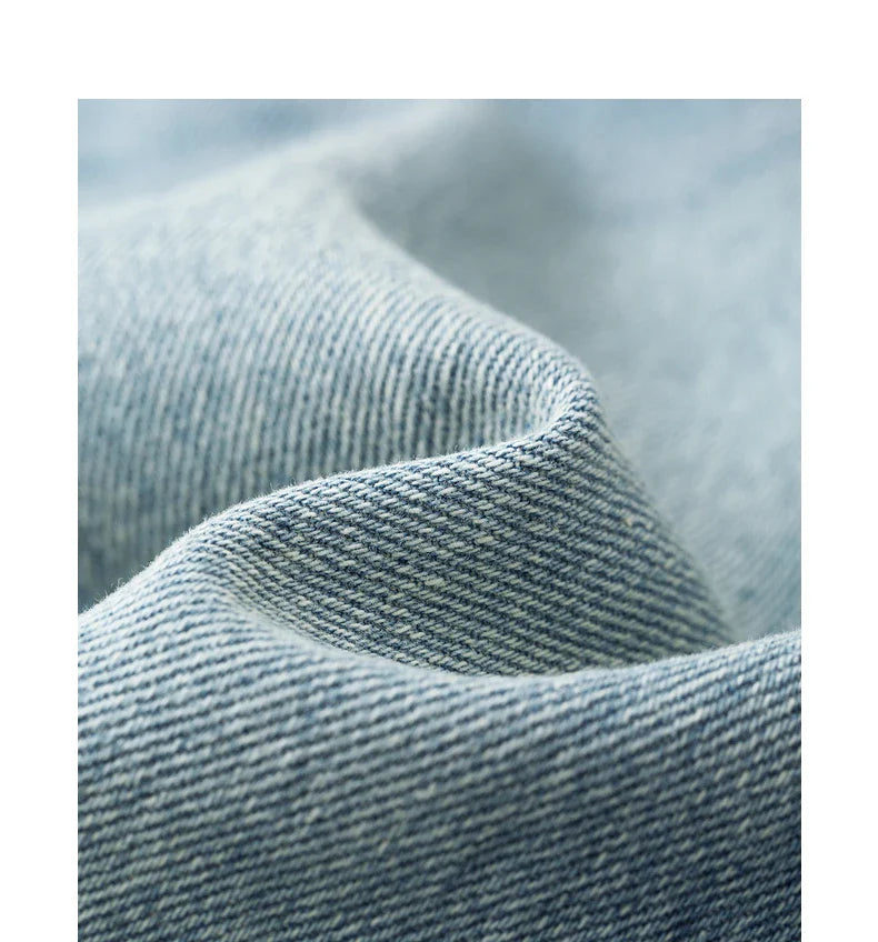 Women Jeans 2023 Autumn High Waist Straight Loose Trousers Fashion Casual Versatile Simple Basic Light Blue Pants