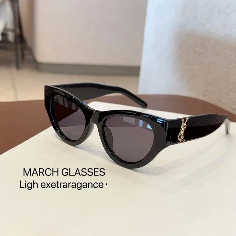 2025 New Fashion Women Sunglasses Luxury Retro Sun Glasses Cat Eye Eyewears Men Gafas De Sol Hombre Oculos De Sol Masculino