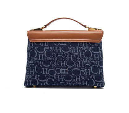 Women's Classic Retro Fashion Shoulder Bag Versatile Business Commuting Handbag 2025 Letter Design
