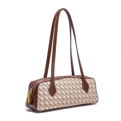 Designer Geometric Leather Totes Luxurious Bags in  Artistic Patterns Leather Ergonomic Straps Combine Modern Versatility