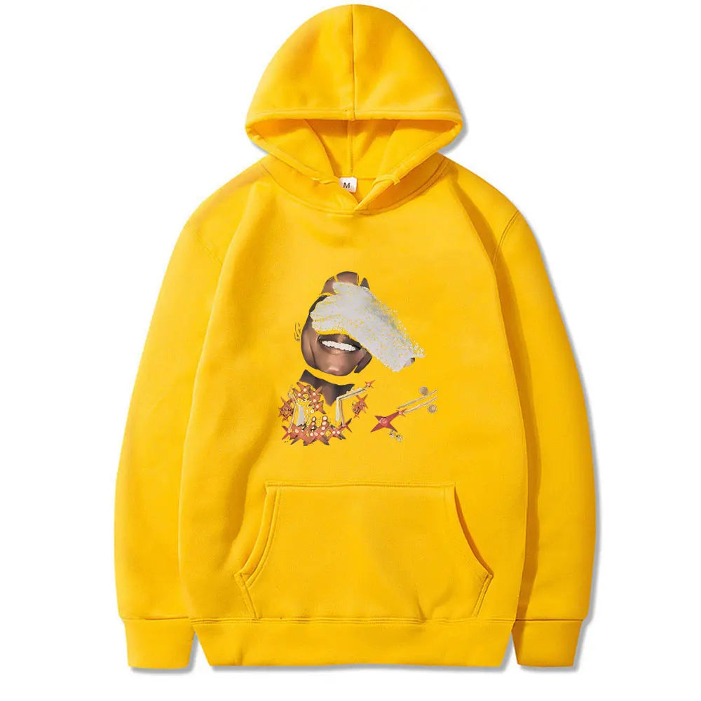 Michael Jackson Face Graphic Hoodie Men Women Classic Vintage Gothic Rock Streetwear Unisex Hip Hop Oversized Pullover Hoodies