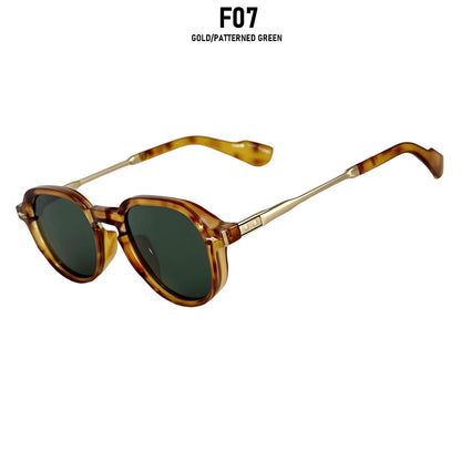 Fashion Sunglass Men Vintage Retro Sunglasses Women 2026 Oval Luxury Glasses Vacation Gafas De Sol Hombre Lunette Soleil Femme