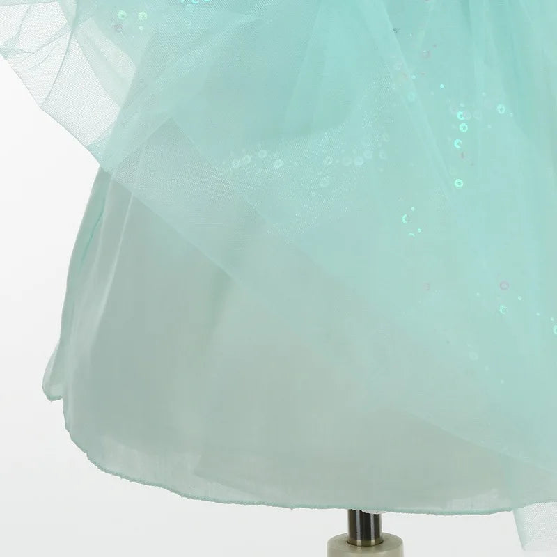 2026 Summer Dresses Baby Girl Carnival Mermaid Princess Dress Kids' Sets and Outfits Kids Clothes Girls Birthday Party Costume