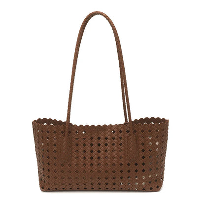 Fashion Woman Shoulder Bags for Women 2026 Brand Luxury Designer Bag Female Totes Purses Ladies Woven Shoulder Handbag Summer