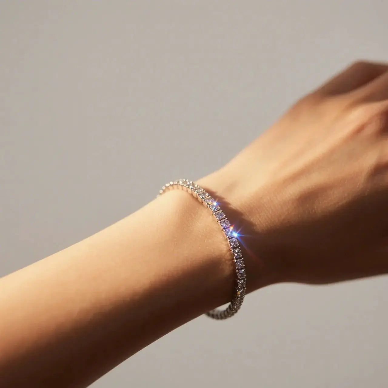 gold bracelet men Moissanite Tennis Bracelet Original S925 Sterling Sier Plated White Gold With GRA Bracelets For Women Man