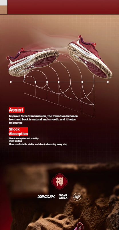 Zen VII Basketball Shoes Breathable Non-Slip Lightweight Wrapped Superior Traction Game-Ready Grip Sneaker 672531111