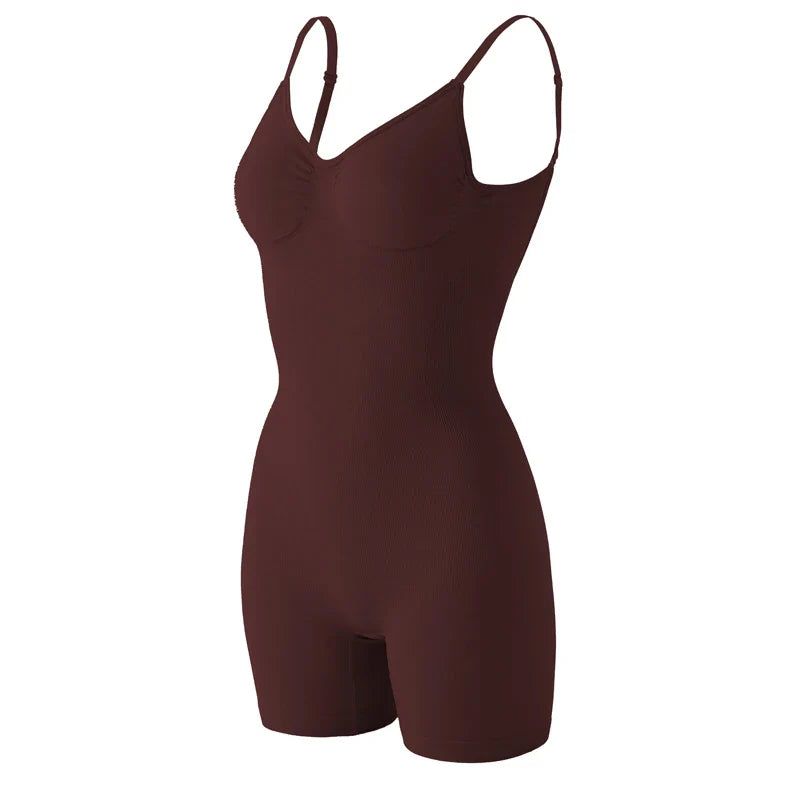 Seamless Low Back Bodysuit Shapewear Women Butt Lifter Smooth Body Shaper Backless Slimming Sheath Flat Belly Corset Underwear