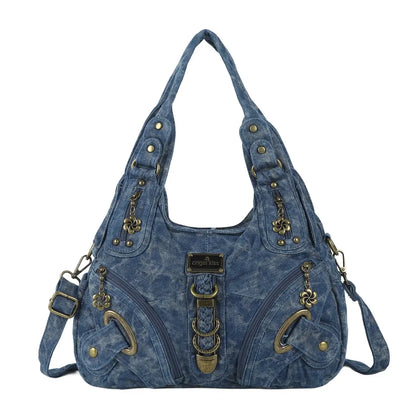 Vintage Bag Large Women's Shoulder Bag Leopard Print Top-Handle Fashion Satchel Dumpling Tote Hobos Handbags