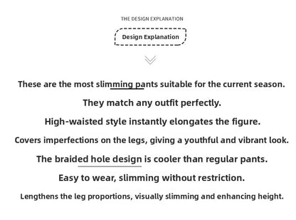 Trendy Ripped Straight Leg Jeans Women's Spring Summer High Waist Loose Wide Leg Pants Slimming Design Casual Denim Jeans