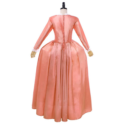 Musical Hamilton Peggy Elizabeth Angelica Cosplay Costume The Schuyler Sisters Colonial Ball Gown Dress for Women Girls Kids