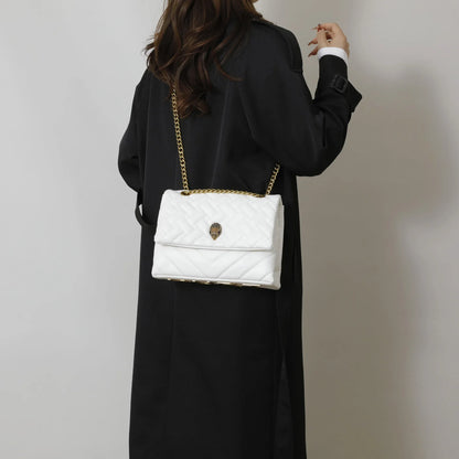 2026 New Women's Bag, Textured Rhombus Embroidery Chain, Versatile Single Shoulder Hot Selling Crossbody