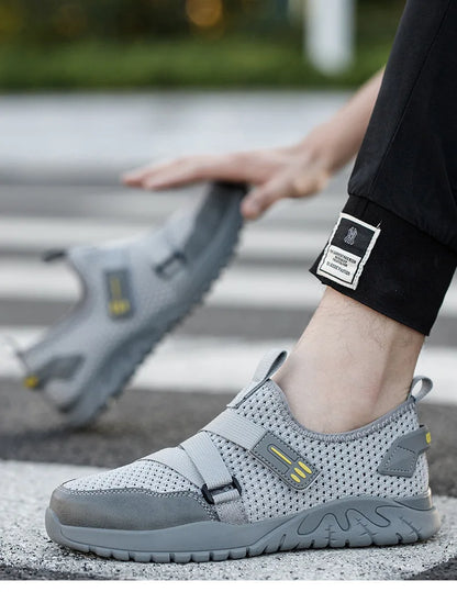 Breathable Indestructible Shoes Insulation 6KV Work Sneakers Summer Anti-puncture Safety Shoes Men Construction Footwear 2026