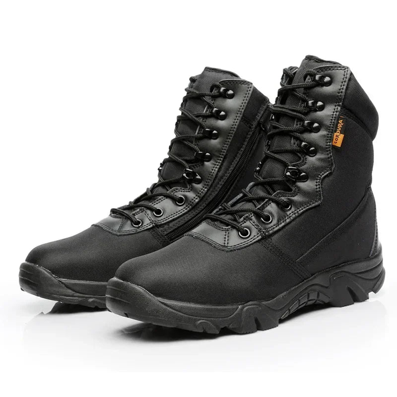 Winter Men's Boots Special Forces Combat High Boots Outdoor Sport Climb Mountains Cross Country Men's Shoes Army Tactical Boots