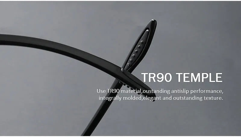 Rimless Polarized Sports Sunglasses Men&Women Tr90 Frame for Running Fishing Baseball Driving （8001）