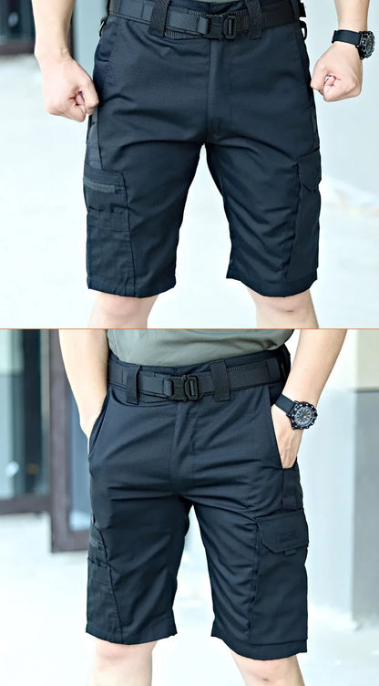 Tactical Camouflage Shorts Outdoor Work Pants Men's Multi-pocket Casual Cargo Short Pants Quick Dry Wear-resisting Shorts Male
