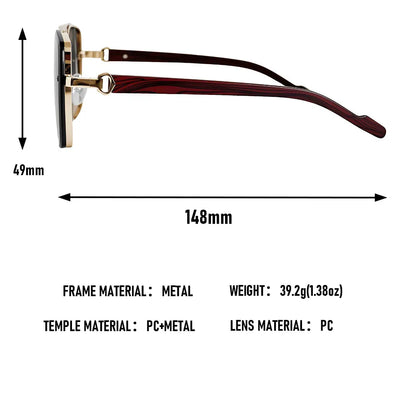 UV400 Protection Square Sunglasses Women 2026 Luxury Brand Design Sunglass Men Vintage Fashion Glasses Dropshipping Gafas De Sol