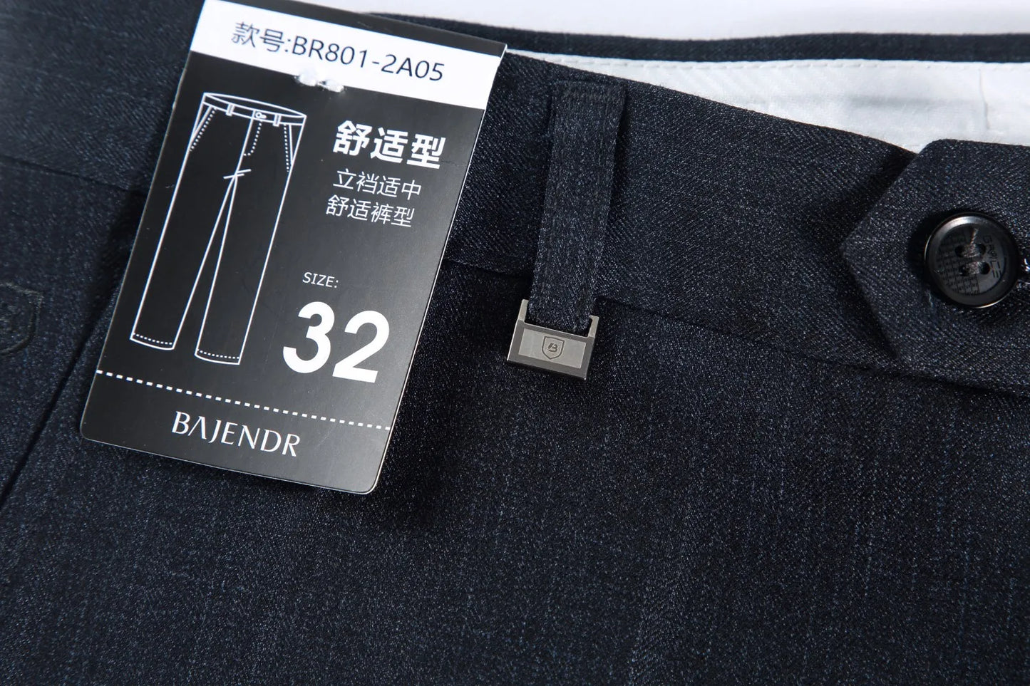 Brand New High-end Men's Wool Pants -Wool Blend Thin Fabric for Summer,Business Formal Dress Pants,Wool Blend Trousers