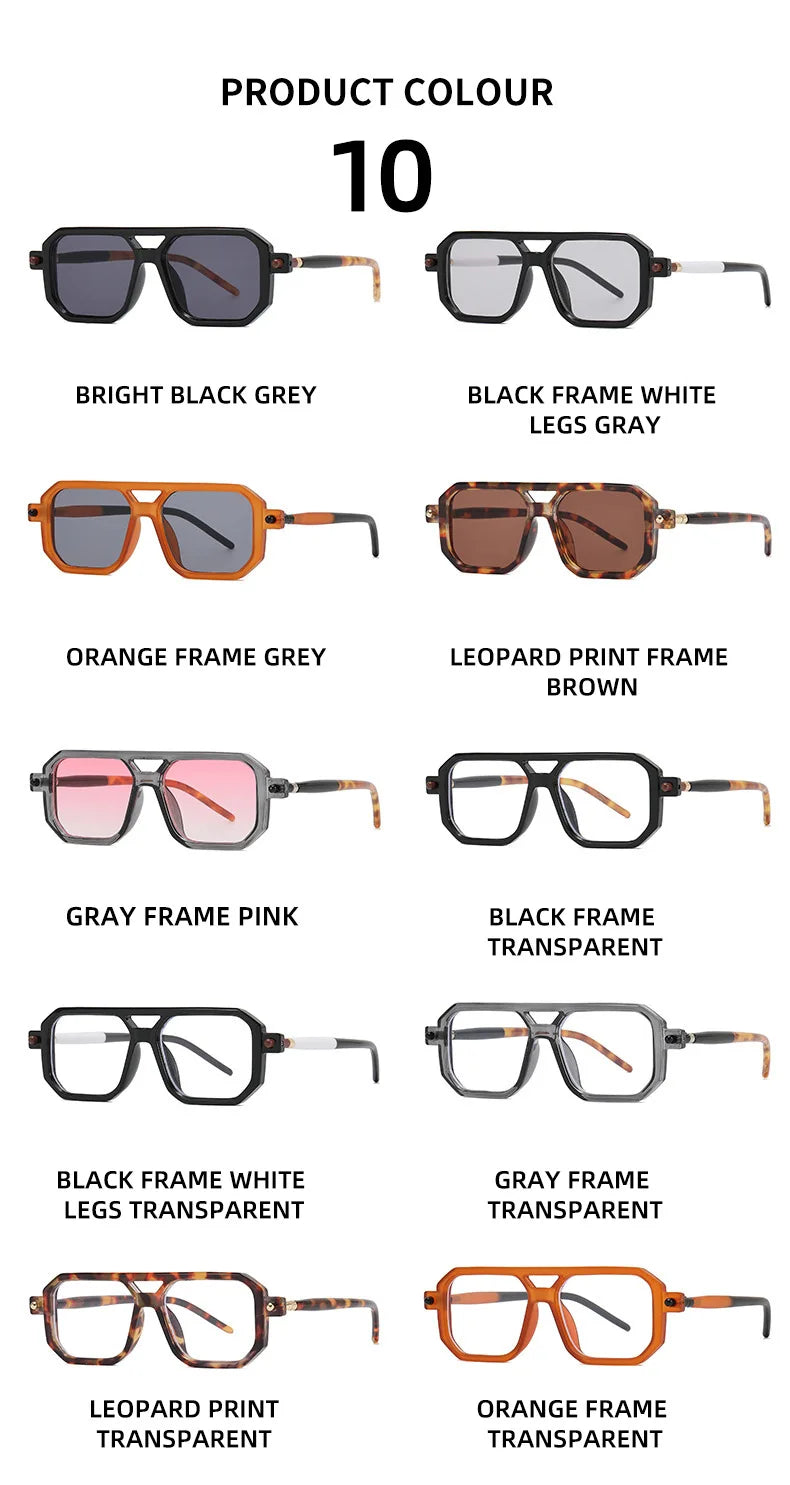 2022 Square Sunglasses For Men Fashion Glasses Luxury Retro Blue Light Blocking Shades Vasos Decorativos Oculos De Sol Masculino