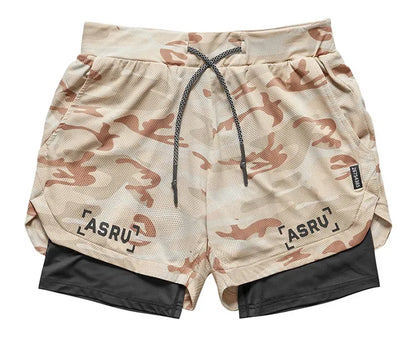 Men's Summer Quick Dry Running 2 in 1 Shorts Sports Jogger Short Pants Male Gym Fitness Workout Sweatpants Plus Size M-5XL
