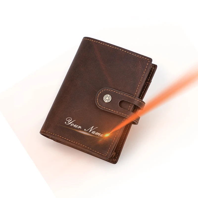 Portefeuilles CONTACT'S en cuir véritable pour hommes avec AirTag, porte-cartes RFID en aluminium, portefeuilles métalliques, porte-monnaie zippé, pince à billets, portefeuilles pour hommes