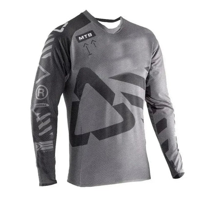 Professional MTB Long-Sleeve Cycling Jersey Breathable Outdoor Sports Top Comfortable Durable Riding Gear