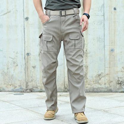 Man Tactical Pants Breathable Multi-Pocket Men's Cargo Pants Casual Outdoor Hiking Fishing Joggers Work Trousers Male Long Pant