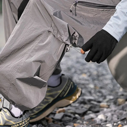 Autumn Hiking Pants Men Outdoor Waterproof Camping Paratrooper Pants Spring Wear-Resistant Mountaineering Fishing Cargo Trousers