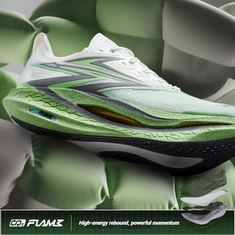 Flame 4.5 Men's Running Shoes Carbon Plate Breathable Stable Rebound Grippy Durable Cushion Male Sneakers 672532221