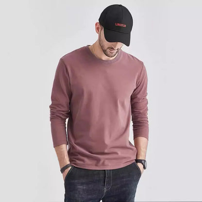 Men's 100% Merino Wool Base Layer Shirt 240G Thermal Top Warm Wicking Breathable Anti-Odor Underwear Warm Clothing Base Layer