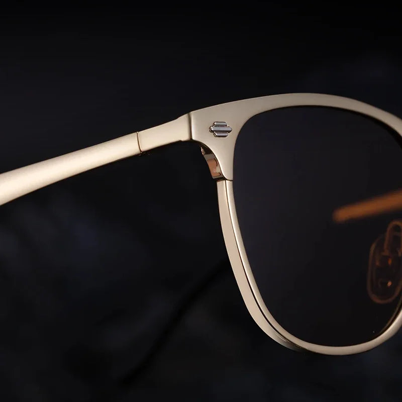 New Arriavl Square Sunglasses Men 2026 Luxury Brand Metal Frame Retro Punk Sun Glasses Male Driving Shades Vintage Eyewear UV400